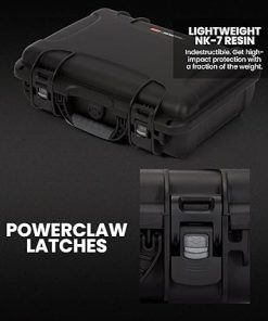 NANUK 910 Hard Case for Single Sporting Gear, IP67 Waterproof Hard Storage, Made in North America Short Multipurpose Case – (4.3’’ x 11.1’’ x 4.7’’) 2