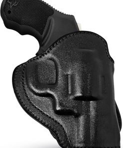 OWB Leather Revolver Holster. Fit for 5 or 6 Shot Revolvers 2 inch Barrel Model, Taurus 856 Special Holster. Leather Holsters for Revolvers by Maxx Carry