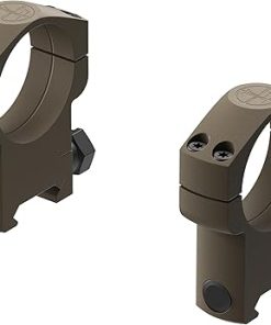 Leupold Mark 4 Scope Rings, 35mm Super High (Aluminum) with a FDE Finish 2