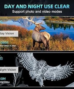 Night Vision Binoculars for Adults, 3.5” HD Night Vision Goggles with 3000mAh Rechargeable Battery, 32GB TF Card for Photos and Videos, 8X Digital Zoom for Outdoor, Camping and Travel 2