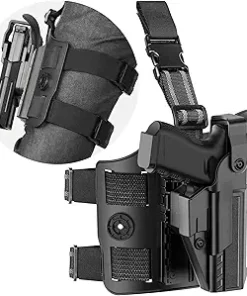 Level Ⅱ/Ⅲ Optic Cut Holster OWB for Glock 17 19 19x 44 45 Gen 1-5, Glock 22 23 31 32 Gen1-4, Right Hand
