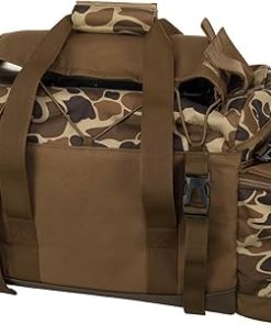 Drake Waterfowl Men’s Blind Hunting Camo Duffle Range Gear Bag with Adjustable Shoulder Strap 2