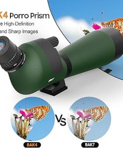 IBQ Spotting Scope, 20-60x85MM Spotting scopes for Target Shooting, Spotting scopes for Hunting, BAK4 High Definition Waterproof Spotter Scopes for Bird Watching,with Tripod 2