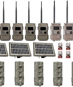 Cuddeback 1 L Series Home Cellular Unit Powered by Verizon or AT&T 7 Remote Cameras L Series 3 Solar Power Banks Models PW-3600 5 Battery Power Banks New Model 8 16GB SD Cards 1 HW Hat New 2
