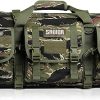 Savior Equipment American Classic Shorty Tactical Double Short Gun Case Pistol Bag, Spacious Front Pockets, Padded Shoulder Strap Included