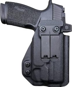 Black Kydex IWB Holster Compatible with Sig Sauer P365 X Macro Streamlight TLR-7, TLR-7a