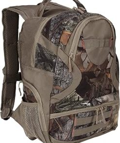 North Mountain Gear Hunting Backpack – Lightweight + Waterproof + Small Hunting Pack – Woodland Brown