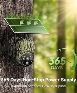 Cellular Trail Security Camera with 360° Full View, Camouflage Green 2