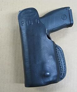 Azula in The Waistband IWB Concealed Carry Holster for Sig Sauer P365 365 XMACRO with Olight Baldr S Laser Light CCW Black Right Hand 2