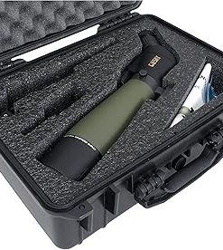 Case Club Pre-Cut Waterproof Case to Fit GoSky 20-60×80 Spotting Scope (Base Model)
