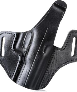 FALCO Holsters C622 Size 2811 Multifit Leather OWB Holster – Universal Pistol Holster for Men & Women Compatible with Firearms Similar to SA XDM, XD, SIG P220, P227, P320 and Others