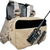 Tactical Chest Rig Pack | EDC Molle Utility Bag for Hunting, Hiking, Forestry, Fishing, Fire and Outdoor Adventure Gear