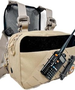 Tactical Chest Rig Pack | EDC Molle Utility Bag for Hunting, Hiking, Forestry, Fishing, Fire and Outdoor Adventure Gear