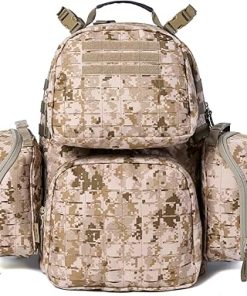MT Military MOLLE 2 Medium Rucksack, Army Tactical Large Backpack, 3 Days Assault Pack