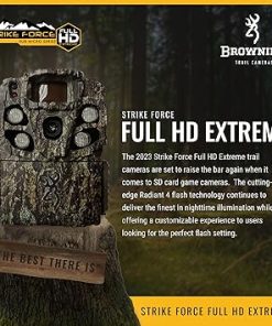 Browning Trail Cameras – Strike Force Full HD Extreme – BTC-5FHDX – Game Camera, Wildlife Motion-Activated Camera 2