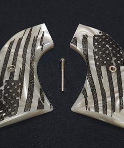 Pearl American Flag Ruger New Vaquero grips 2