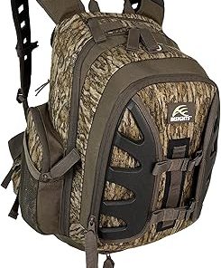 Insights Hunting by frogg toggs- The Element, Heavy Duty 1,831 Cubic Inch Hiking Fishing Camping Hunting Backpack, Mossy Oak Bottomland, One Size