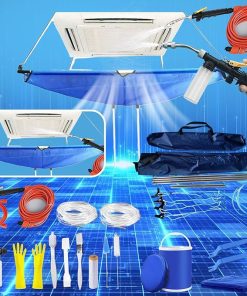 Full Set 20pcsmini Split Cleaning Kit，Mini Split Ac Unit Cleaning Bag 2