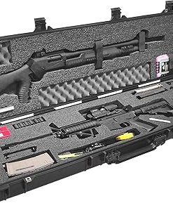 Case Club Competition Hard Case with Pre-Cut Foam for 3 Guns