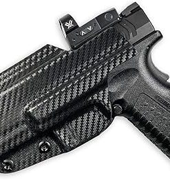 IWB Tuckable Claw Holster – Inside The Waistband – Red Dot Ready fits Springfield XD-M Elite 4.5” 2