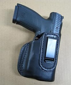 Azula in The Waistband IWB Concealed Carry Holster for Sig Sauer P365 365 XMACRO with Olight Baldr S Laser Light CCW Black Right Hand