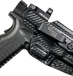 IWB Tuckable Claw Holster – Inside The Waistband – Red Dot Ready fits Springfield XD-M Elite 4.5”