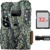 Browning Defender Pro Scout MAX Extreme HD Cellular Trail Game Camera (AT&T+VERIZON) Bundle Includes 32GB Memory Card and J-TECH Card Reader (20MP) | BTCPSMXHD