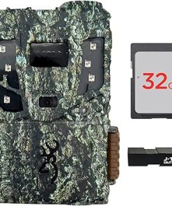 Browning Defender Pro Scout MAX Extreme HD Cellular Trail Game Camera (AT&T+VERIZON) Bundle Includes 32GB Memory Card and J-TECH Card Reader (20MP) | BTCPSMXHD