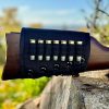 DIAMOND D Outdoors – Rifle Buttstock Cartridge Holder – Rifle Butt Cuff 7 Loop – Short Cartridge – .357/.44 Caliber
