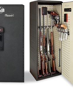 Hornady Rapid Safe Ready Vault with WiFi – Safely Keep Tabs on Your Safe with Your Smartphone – RFID Technology for Touch Free Access & Heavy-Duty Steel Housing to Protect Valuables, 98195WIFI
