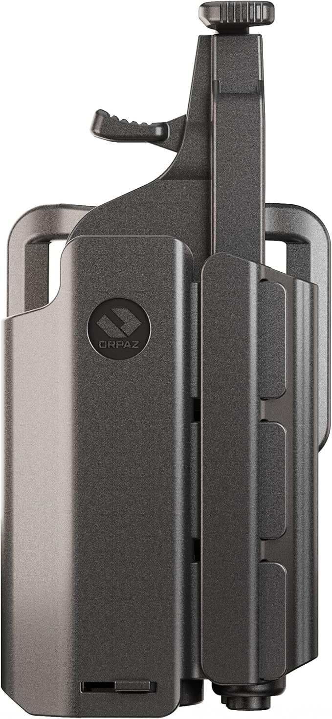 Orpaz T40 Adjustable and Modular S&W M&P 40 Holster Compatible with OWB S&W M&P 40 Holder with Light/Laser/Sight/Optics – Will Secure Your Handgun with a Tactical Appearance Orpaz T40 Adjustable and Modular S&W M&P 40 Holster Compatible with OWB S&W M&P 40 Holder with Light/Laser/Sight/Optics - Will Secure Your Handgun with a Tactical Appearance