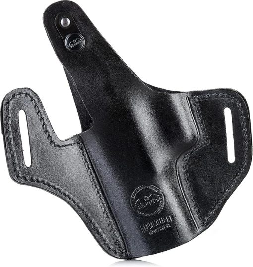 FALCO Holsters C622 Size 2811 Multifit Leather OWB Holster - Universal Pistol Holster for Men & Women Compatible with Firearms Similar to SA XDM, XD, SIG P220, P227, P320 and Others - Image 2