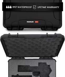 NANUK 910 Hard Case for Single Sporting Gear, IP67 Waterproof Hard Storage, Made in North America Short Multipurpose Case – (4.3’’ x 11.1’’ x 4.7’’)