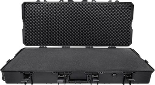 Eylar 48 Inch Intact Series Rolling Hard Rifle Case, Lightweight and Durable Stacker Design with Foam - Image 2