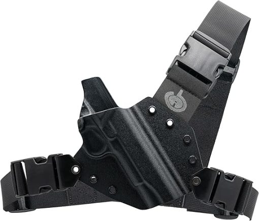 Kenai Chest Holster for a Kimber - Black