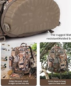 Waterproof Hunting Backpack with Binocular Harness Chest Pack for Gun and Bow Holder duck hunting accessories 2