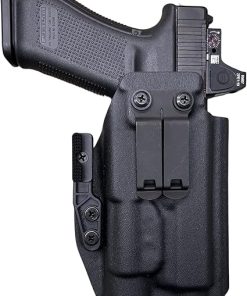Black Kydex IWB Claw Holster Compatible with Glock 20 21 Streamlight TLR-1 TLR-1 HL TLR-1S
