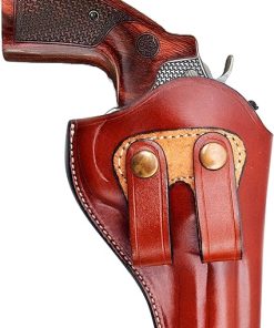 Leather Concealed Carry Holster Fits Colt King Cobra or Colt Python, Handcrafted, Right Handed, PulsarHolster