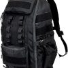 SERIOUS STEEL FITNESS Tactical Backpack and Gym Bag 1000D Nylon Black