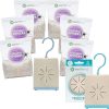 Stay Away Spiders Deterrent & Pouch Pod Bundle – Indoor Spider Deterrent Pouches for Attic, Crawl Space, Window Sill – Plant-Based Ingredients & Essential Oils – 6-Pack & 2 Extended Release Pouch Pods