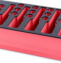 5 Pistol Polyethylene Foam for Gun Case, Custom Made Insert Replacement for Pelican 1510 Hard Case, Pistol Safe Storage, Waterproof, Light, Easy Grip
