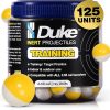 Duke Inert Projectiles – 68 Cal Ammo Training Guns, Non-Lethal Powder 68 Caliber Projectiles, Self Defense Balls Kinetic Gun 68 Cal Round Practice Gun