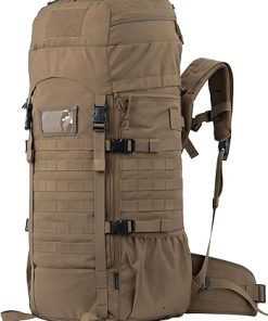 75L Tactical Backpack with Internal Frame, MOLLE, and Hydration System