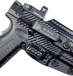 Inside The Waistband Belt Wing Tuckable Holster fits Springfield XD-M Elite 4.5in