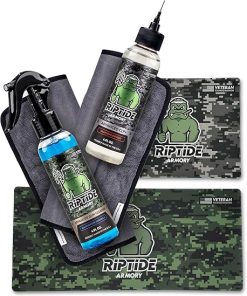 Armory Advanced Complete Gun Cleaning Kit – Cleans, Lubes, Protects Targeted Long-Lasting Formula – Nano Coat Technology – Veteran Owned & Formulated by Former US Navy Seal