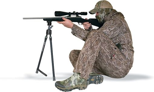 Primos Trigger Stick Gun Mounted Bipod, Quick Detachable and Ultra Light Shooting Support - Image 2