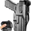 Nimrod’s Wares AmeriGlo Night Sights Set Compatible with Glock Gen 1-4 20 21 29 30 31 32 36 GL-817 Bundle with Microfiber Cloth 4