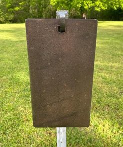 Magnum Target 6″x11″ USPSA/IDPA 3/8″ AR500 A-Zone Steel Shooting Range Target w/T-Post Hook