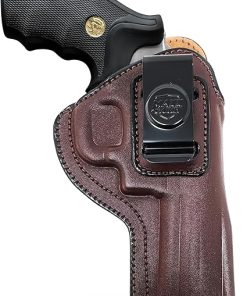 Genuine Leather Iwb Revolver Holster for Colt King Cobra 4″ and 5 or 6 Shot Revolvers, 4″ Barrel – Leather Concealed Carry Holster – Maxx Carry Holsters