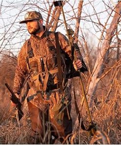 AVIAN-X Ultimate Gun & Gear Stick For Waterfowl Hunting – Lightweight Durable Solid Stable Adjustable OD Green Powder-Coated Stick with Carry Strap 2